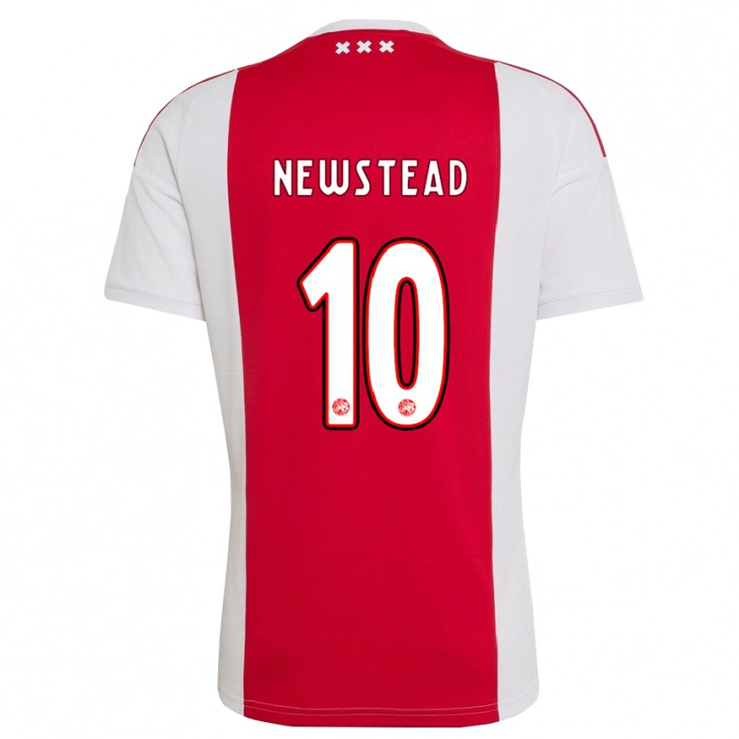 Danxen Herren Xander Newstead #10 Rot Weiß Gelb Heimtrikot Trikot 2026/27 T-Shirt Österreich