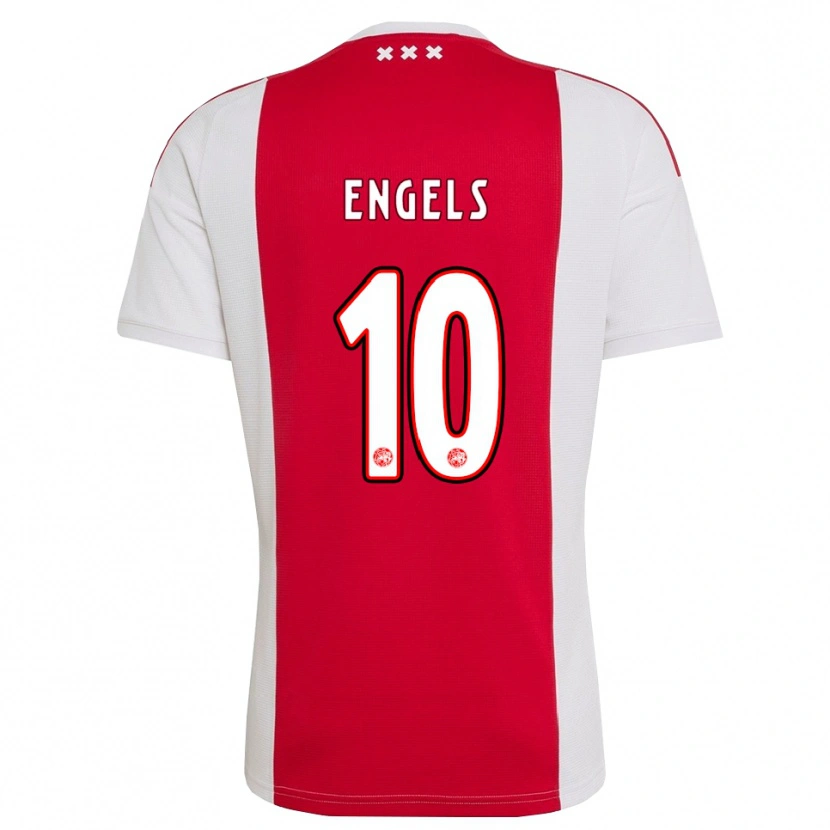 Danxen Herren Chip Engels #10 Rot Weiß Gelb Heimtrikot Trikot 2026/27 T-Shirt Österreich