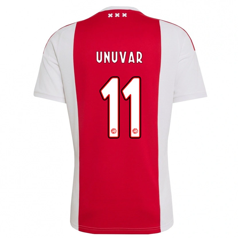 Danxen Herren Naci Unuvar #11 Rot Weiß Gelb Heimtrikot Trikot 2026/27 T-Shirt Österreich