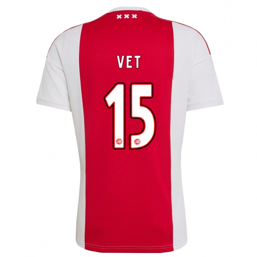 Danxen Herren Javier Vet #15 Rot Weiß Gelb Heimtrikot Trikot 2026/27 T-Shirt Österreich