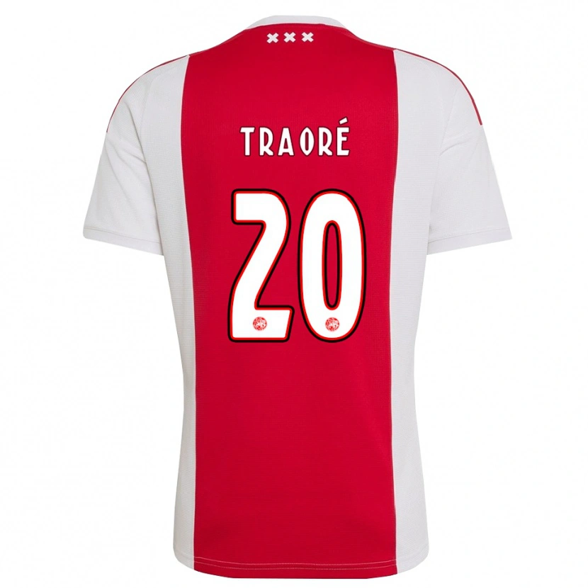 Danxen Herren Bertrand Traore #20 Rot Weiß Gelb Heimtrikot Trikot 2026/27 T-Shirt Österreich