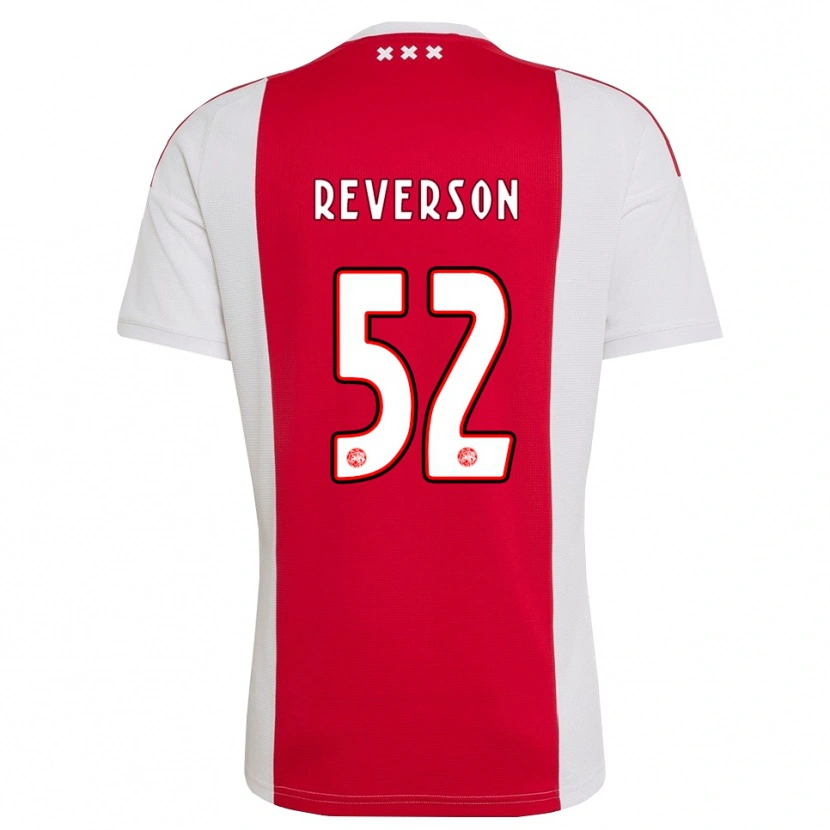 Danxen Herren Paul Reverson #52 Rot Weiß Gelb Heimtrikot Trikot 2026/27 T-Shirt Österreich