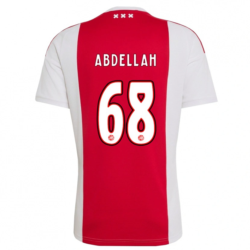 Danxen Herren Abdellah Ouazane #68 Rot Weiß Gelb Heimtrikot Trikot 2026/27 T-Shirt Österreich