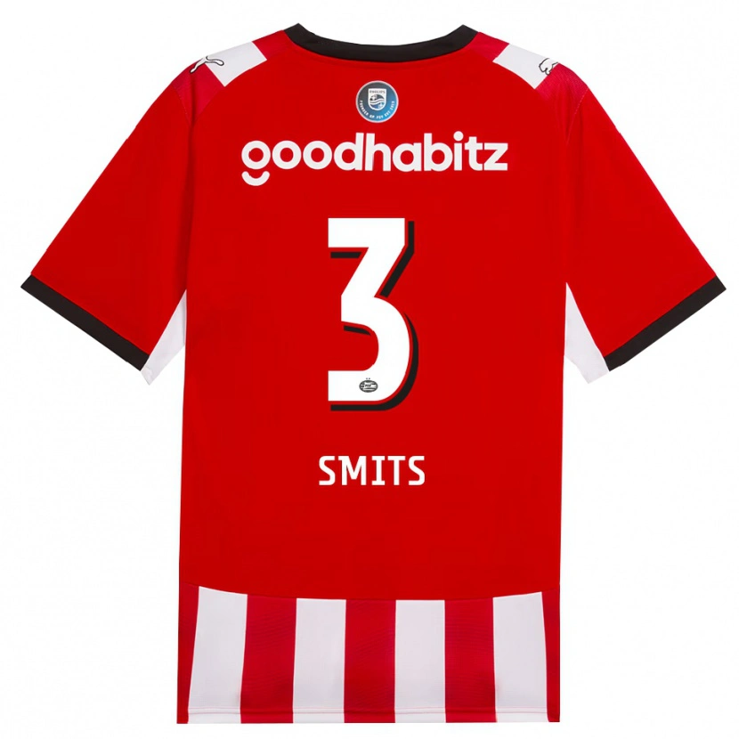Danxen Herren Thomas Smits #3 Rot Weiß Schwarz Heimtrikot Trikot 2026/27 T-Shirt Österreich