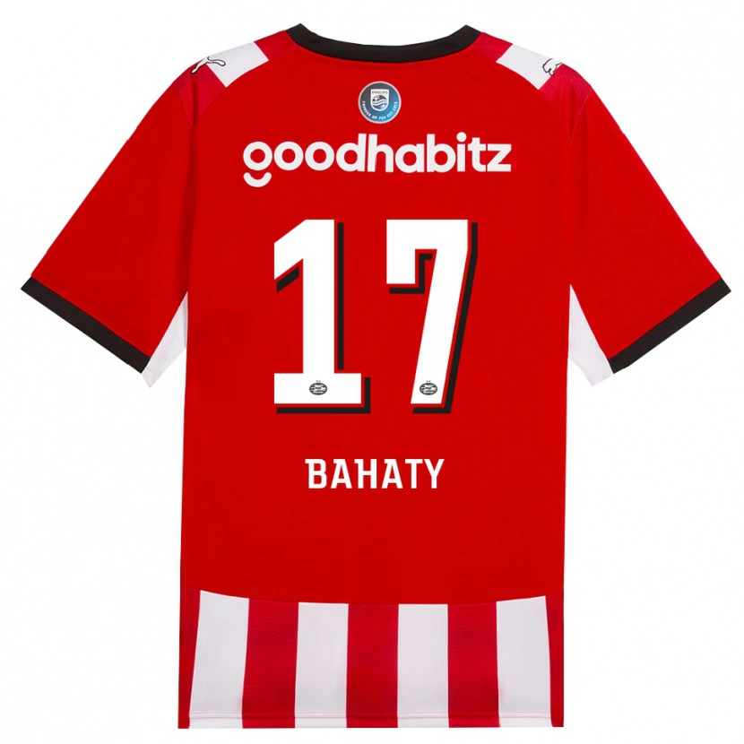 Danxen Herren Manuel Bahaty #17 Rot Weiß Schwarz Heimtrikot Trikot 2026/27 T-Shirt Österreich