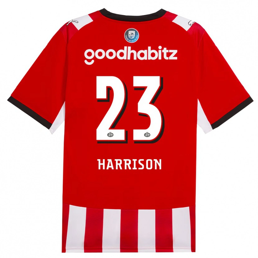 Danxen Herren Amy Harrison #23 Rot Weiß Schwarz Heimtrikot Trikot 2026/27 T-Shirt Österreich