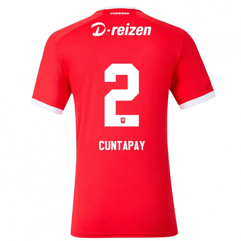 Danxen Herren Sam Cuntapay #2 Rot Weiß Heimtrikot Trikot 2026/27 T-Shirt Österreich