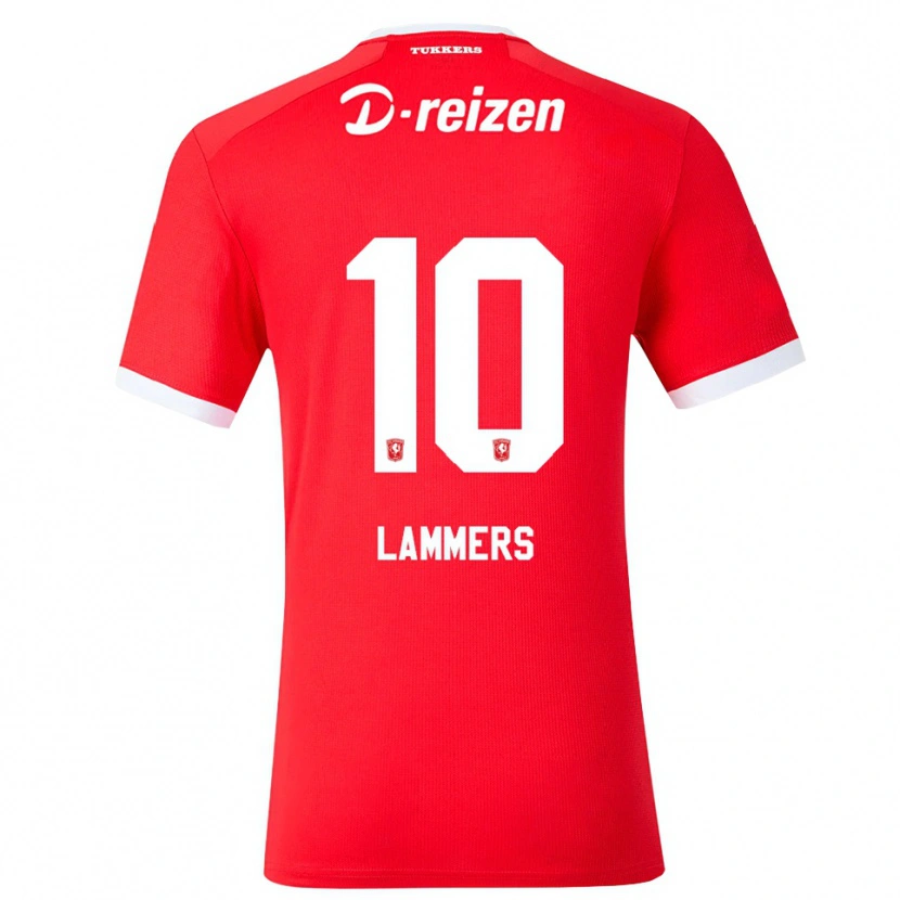 Danxen Herren Sam Lammers #10 Rot Weiß Heimtrikot Trikot 2026/27 T-Shirt Österreich