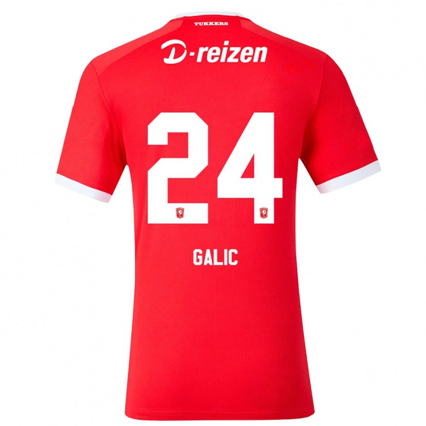 Danxen Herren Daniela Galic #24 Rot Weiß Heimtrikot Trikot 2026/27 T-Shirt Österreich