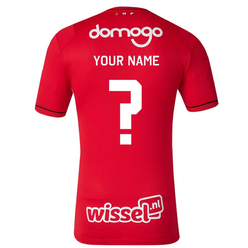 Danxen Herren Ihren Namen #0 Rot Weiß Schwarz Heimtrikot Trikot 2026/27 T-Shirt Österreich