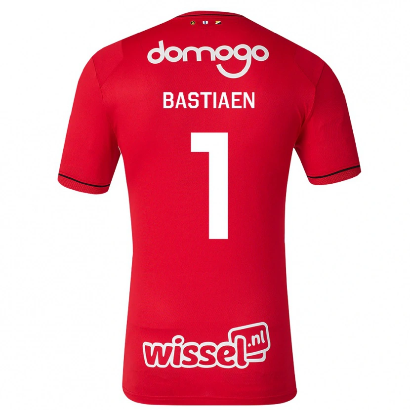 Danxen Herren Femke Bastiaen #1 Rot Weiß Schwarz Heimtrikot Trikot 2026/27 T-Shirt Österreich