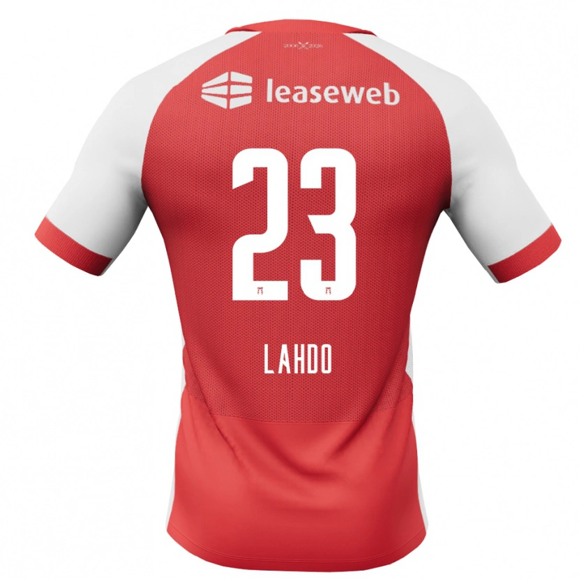 Danxen Herren Mayckel Lahdo #23 Rot Weiß Schwarz Heimtrikot Trikot 2026/27 T-Shirt Österreich