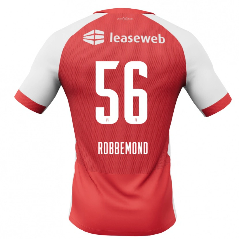 Danxen Herren Rio Robbemond #56 Rot Weiß Schwarz Heimtrikot Trikot 2026/27 T-Shirt Österreich