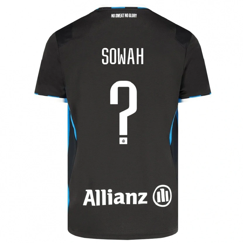 Danxen Herren Kamal Sowah #0 Schwarz Rot Blau Heimtrikot Trikot 2026/27 T-Shirt Österreich