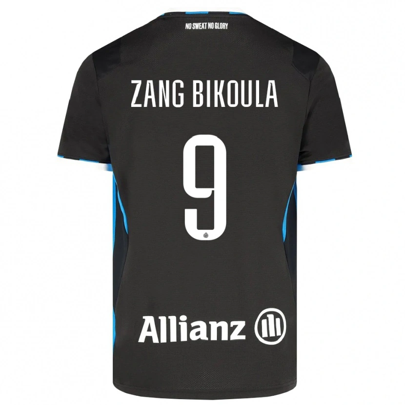 Danxen Herren Véronique Zang Bikoula #9 Schwarz Rot Blau Heimtrikot Trikot 2026/27 T-Shirt Österreich
