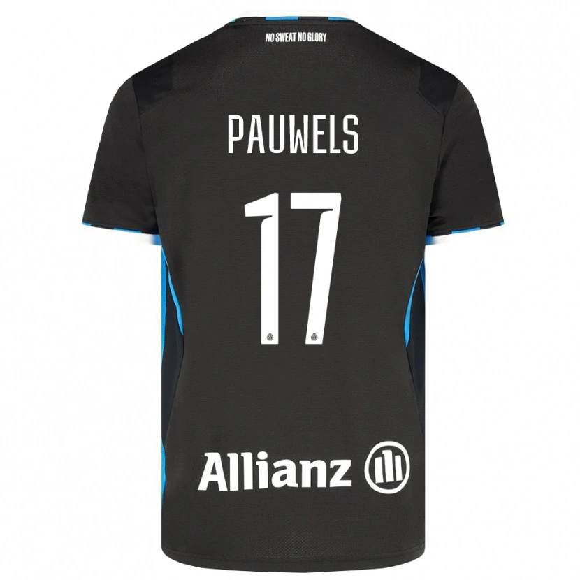 Danxen Herren Fleur Pauwels #17 Schwarz Rot Blau Heimtrikot Trikot 2026/27 T-Shirt Österreich