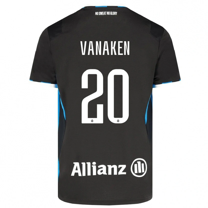 Danxen Herren Hans Vanaken #20 Schwarz Rot Blau Heimtrikot Trikot 2026/27 T-Shirt Österreich