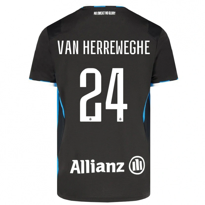 Danxen Herren Febe Van Herreweghe #24 Schwarz Rot Blau Heimtrikot Trikot 2026/27 T-Shirt Österreich