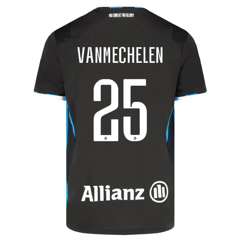 Danxen Herren Davinia Vanmechelen #25 Schwarz Rot Blau Heimtrikot Trikot 2026/27 T-Shirt Österreich