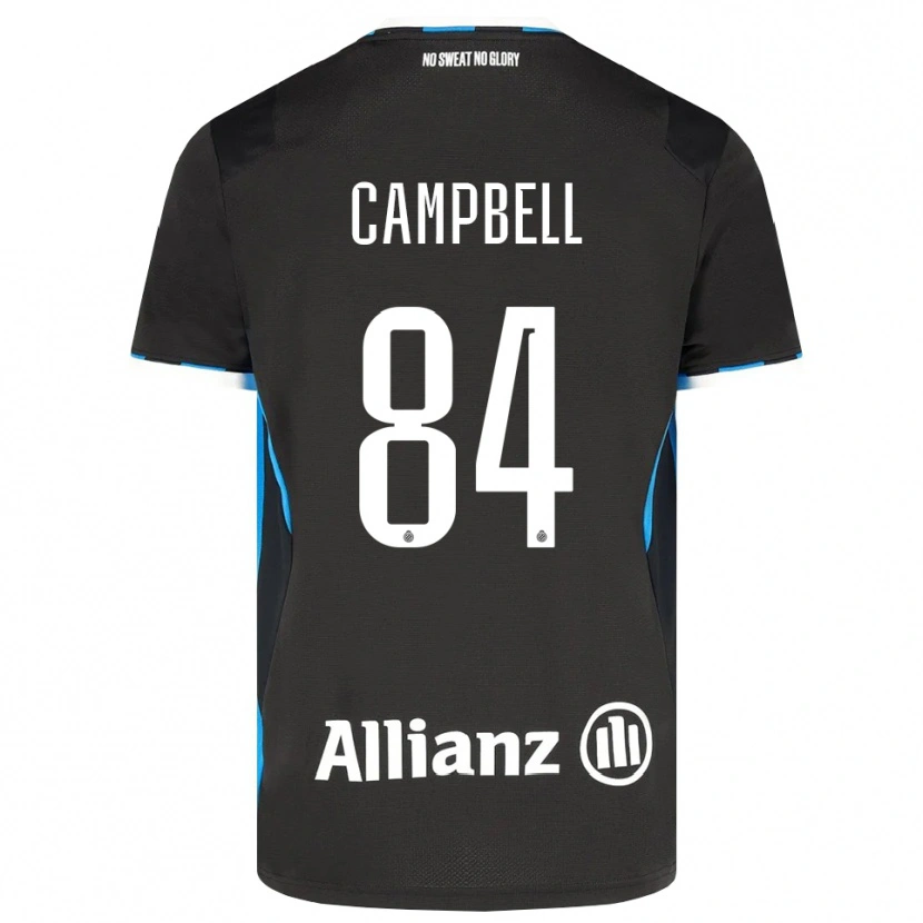 Danxen Herren Shandre Campbell #84 Schwarz Rot Blau Heimtrikot Trikot 2026/27 T-Shirt Österreich