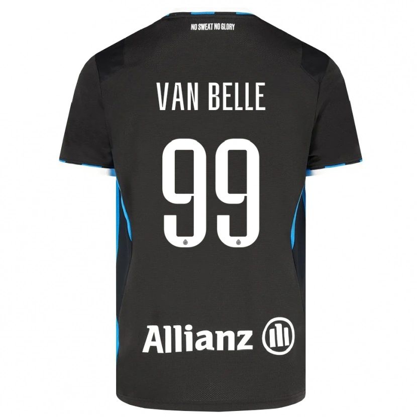 Danxen Herren Lyndsey Van Belle #99 Schwarz Rot Blau Heimtrikot Trikot 2026/27 T-Shirt Österreich