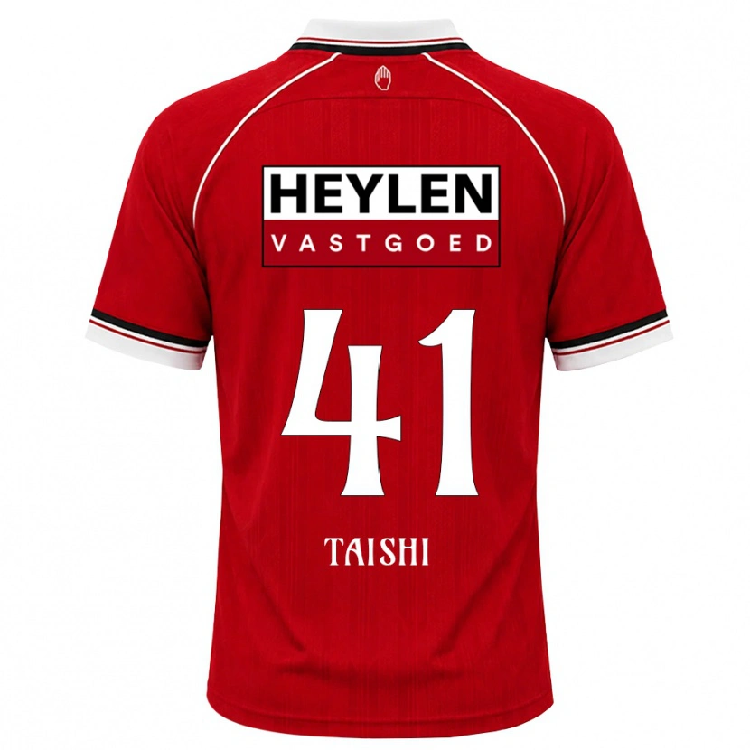 Danxen Herren Taishi Brandon Nozawa #41 Rot Weiß Schwarz Heimtrikot Trikot 2026/27 T-Shirt Österreich