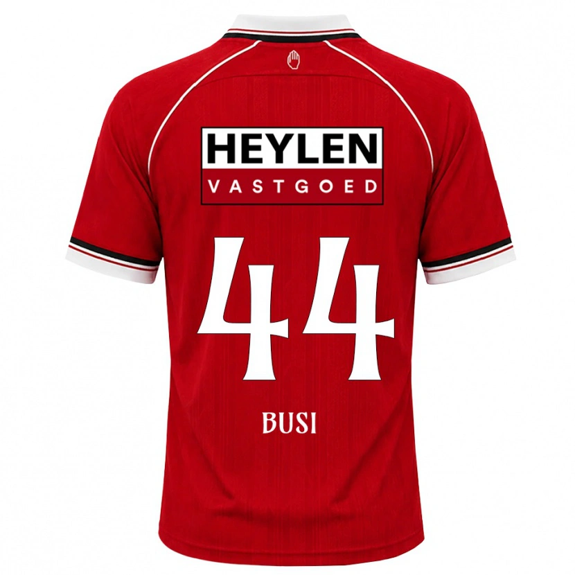 Danxen Herren Maxime Busi #44 Rot Weiß Schwarz Heimtrikot Trikot 2026/27 T-Shirt Österreich