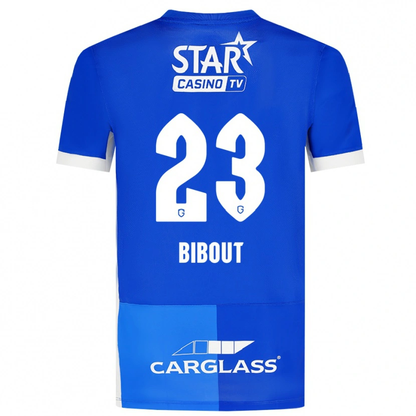 Danxen Herren Aaron Bibout #23 Mittelblau Königlichblau Weiß Heimtrikot Trikot 2026/27 T-Shirt Österreich