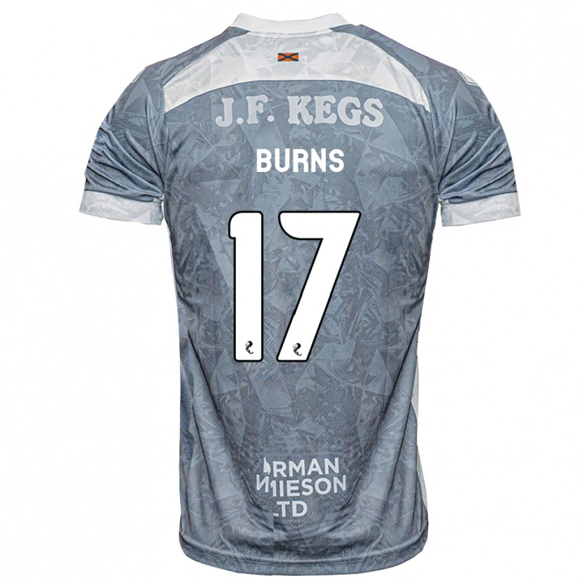 Danxen Herren Megan Burns #17 Hellgrau Auswärtstrikot Trikot 2026/27 T-Shirt Österreich