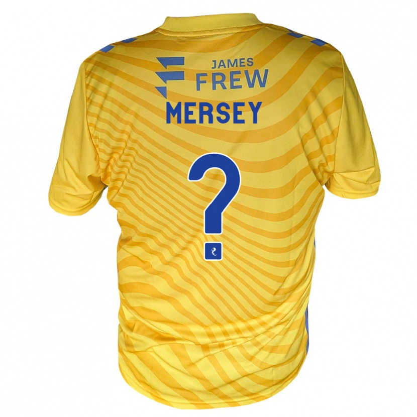 Danxen Herren Ethan Mersey #0 Königsblau Gelb Auswärtstrikot Trikot 2026/27 T-Shirt Österreich