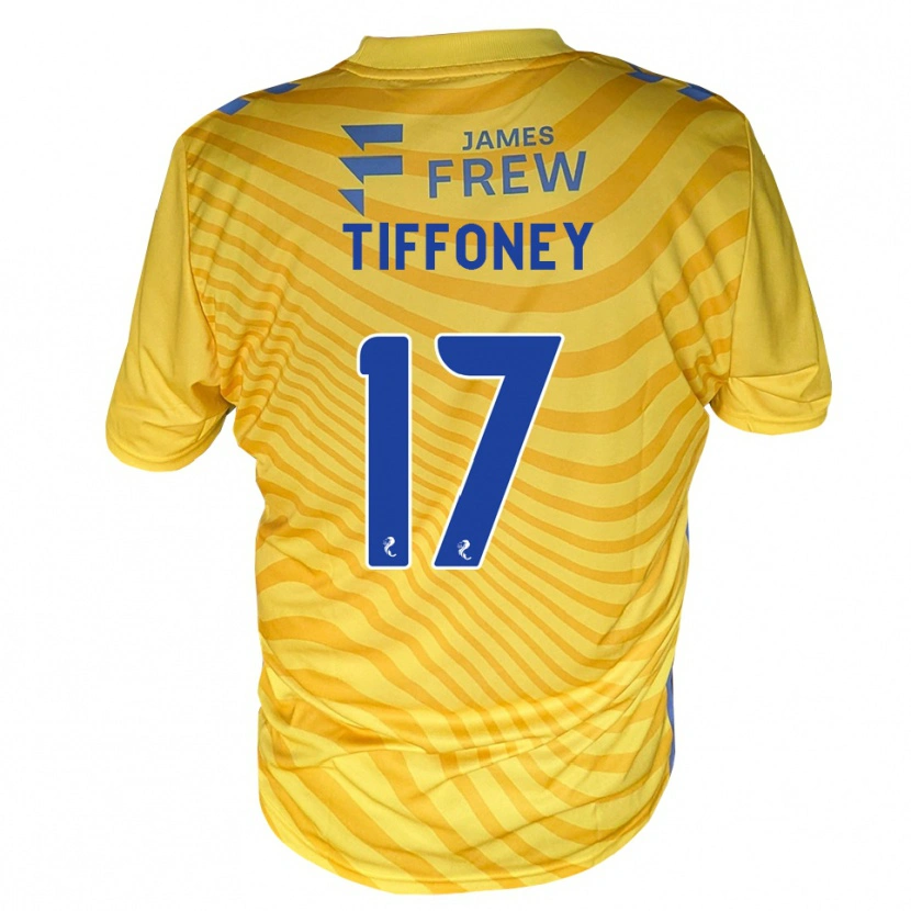 Danxen Herren Scott Tiffoney #17 Königsblau Gelb Auswärtstrikot Trikot 2026/27 T-Shirt Österreich