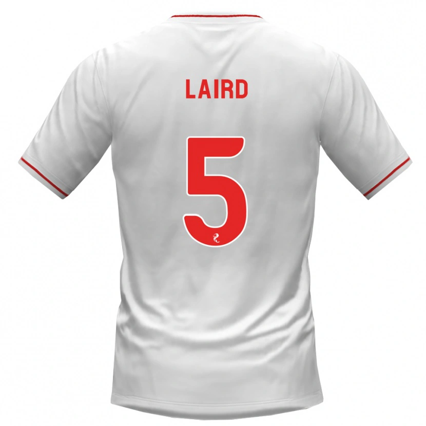 Danxen Herren Summer Laird #5 Weiß Rot Auswärtstrikot Trikot 2026/27 T-Shirt Österreich