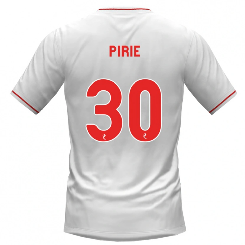 Danxen Herren Rachel Pirie #30 Weiß Rot Auswärtstrikot Trikot 2026/27 T-Shirt Österreich