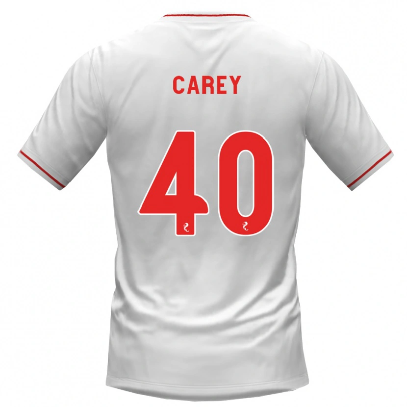 Danxen Herren Graham Carey #40 Weiß Rot Auswärtstrikot Trikot 2026/27 T-Shirt Österreich