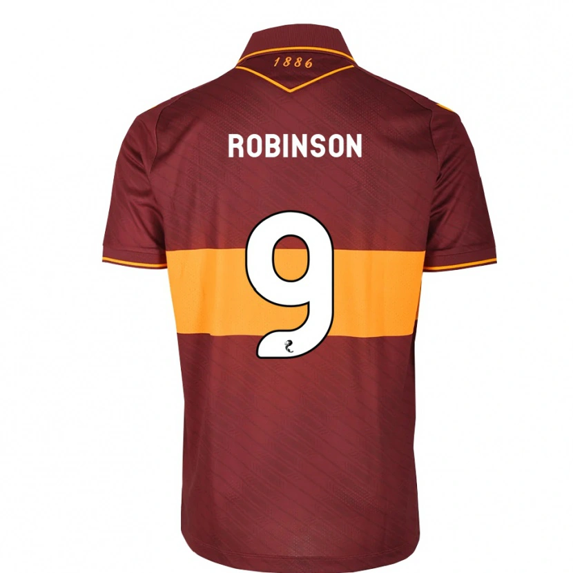 Danxen Herren Zach Robinson #9 Orange Maroon Auswärtstrikot Trikot 2026/27 T-Shirt Österreich