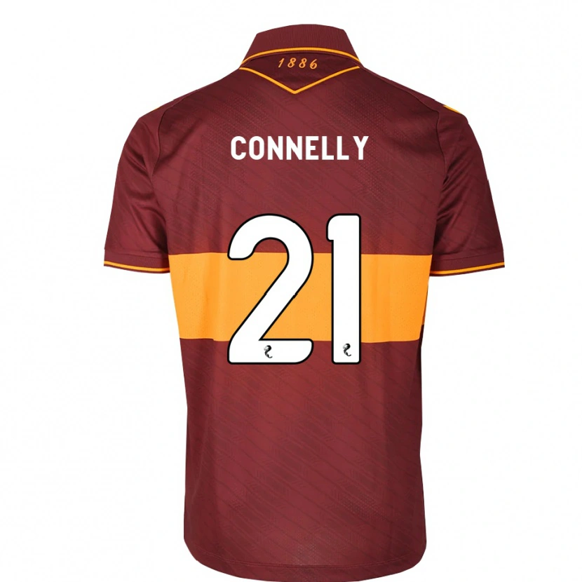Danxen Herren Matty Connelly #21 Orange Maroon Auswärtstrikot Trikot 2026/27 T-Shirt Österreich