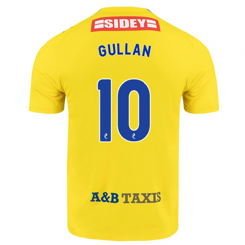 Danxen Herren Jamie Gullan #10 Gelb Blau Schwarz Auswärtstrikot Trikot 2026/27 T-Shirt Österreich