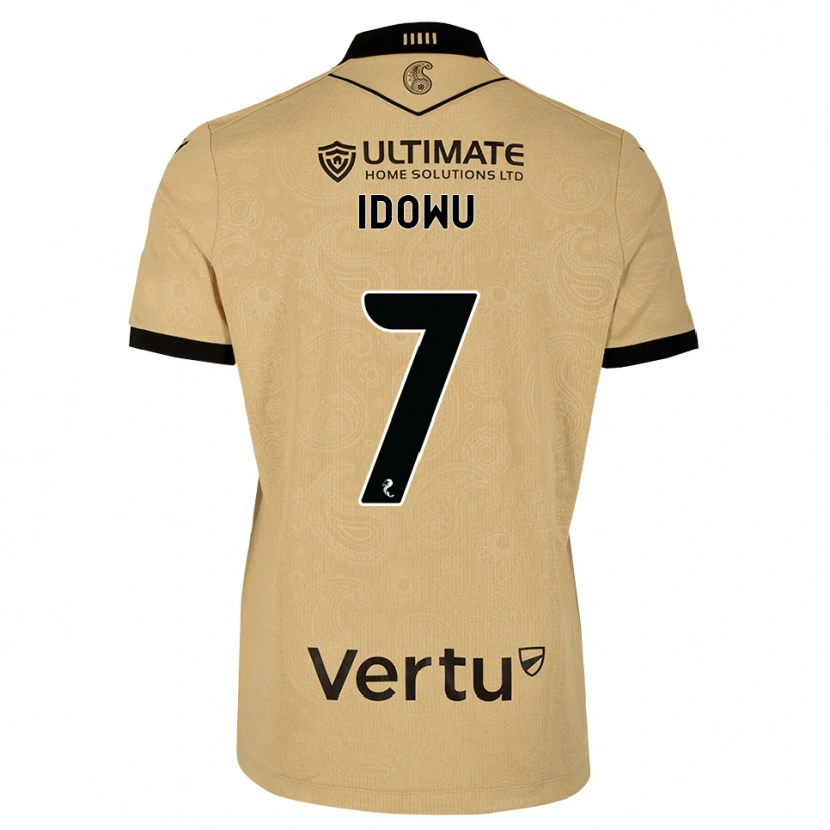 Danxen Herren Roland Idowu #7 Burlywood Schwarz Auswärtstrikot Trikot 2026/27 T-Shirt Österreich