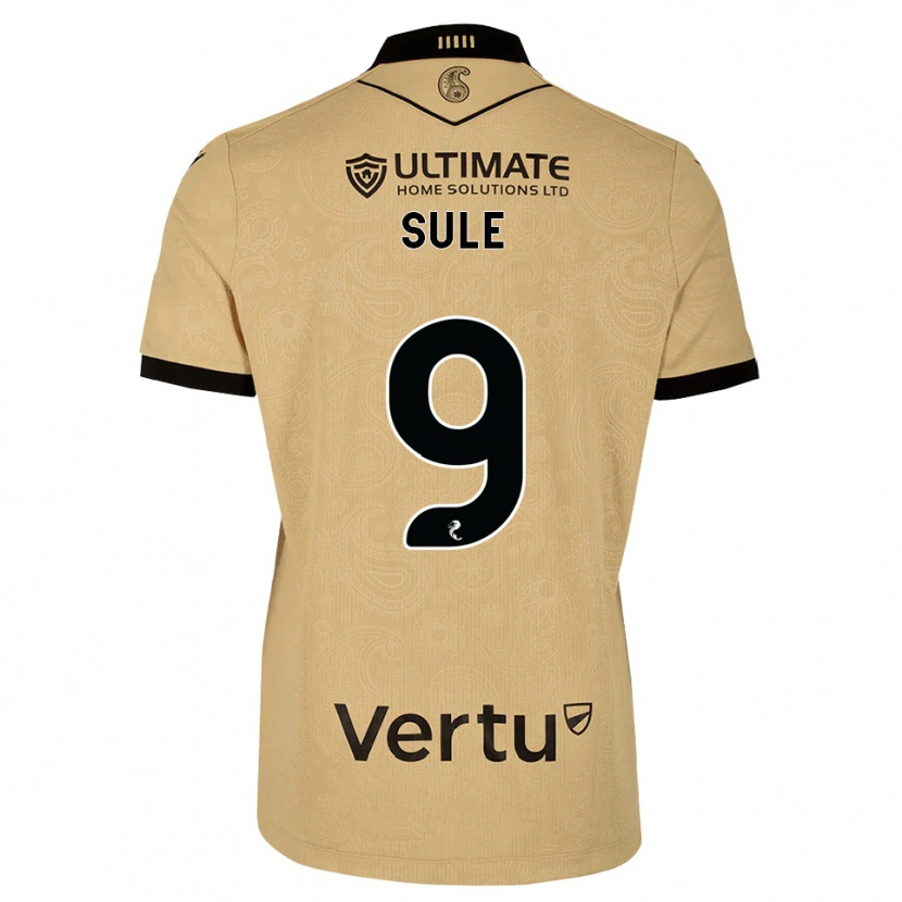 Danxen Herren Eseosa Sule #9 Burlywood Schwarz Auswärtstrikot Trikot 2026/27 T-Shirt Österreich