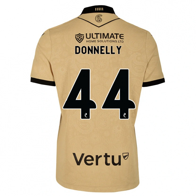 Danxen Herren Liam Donnelly #44 Burlywood Schwarz Auswärtstrikot Trikot 2026/27 T-Shirt Österreich