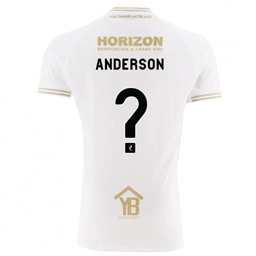 Danxen Herren Brogan Anderson #0 Weizen Weiß Auswärtstrikot Trikot 2026/27 T-Shirt Österreich