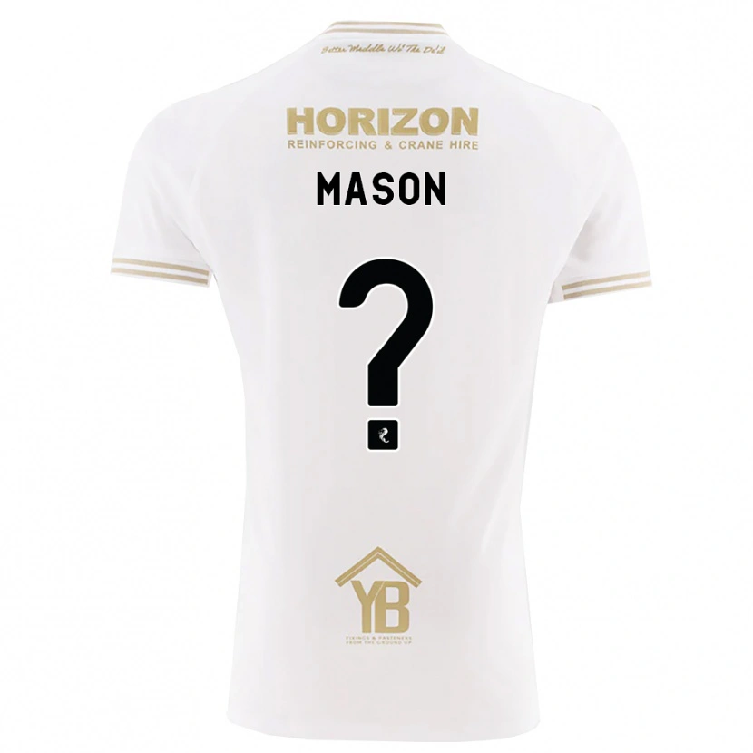 Danxen Herren Gemma Mason #0 Weizen Weiß Auswärtstrikot Trikot 2026/27 T-Shirt Österreich
