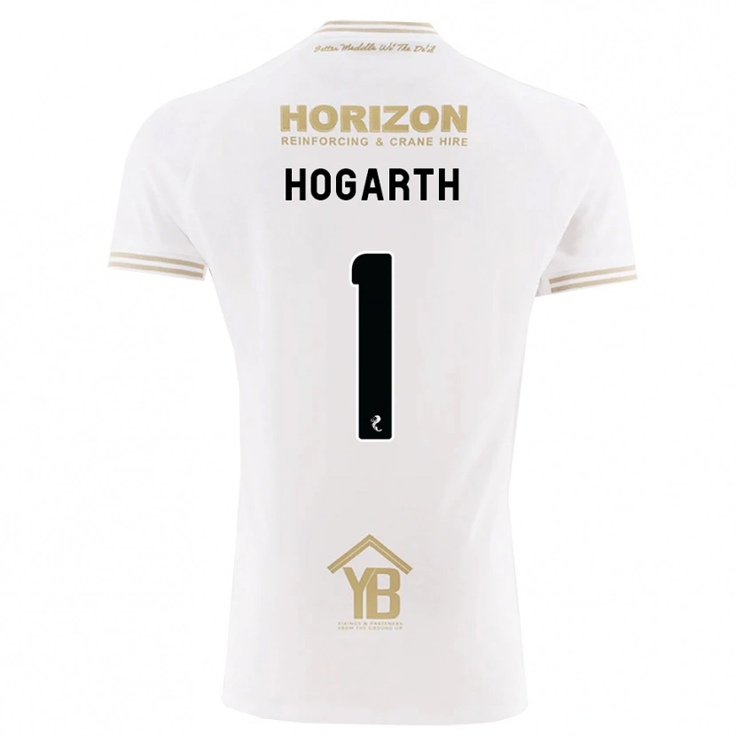 Danxen Herren Nicky Hogarth #1 Weizen Weiß Auswärtstrikot Trikot 2026/27 T-Shirt Österreich