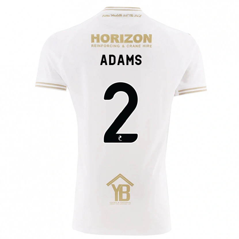 Danxen Herren Keelan Adams #2 Weizen Weiß Auswärtstrikot Trikot 2026/27 T-Shirt Österreich
