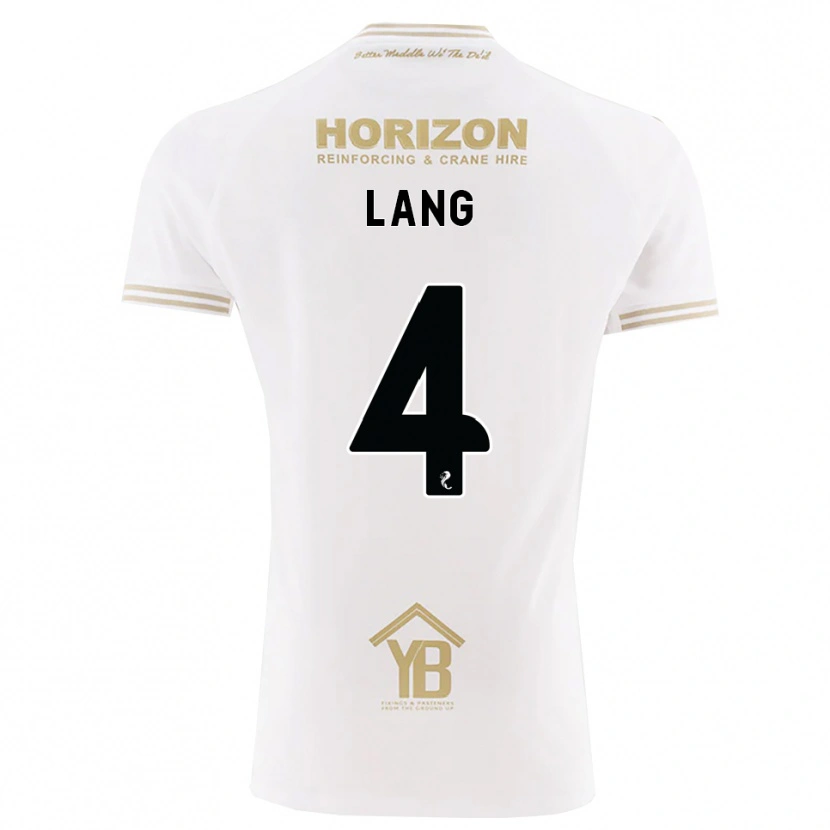 Danxen Herren Tom Lang #4 Weizen Weiß Auswärtstrikot Trikot 2026/27 T-Shirt Österreich
