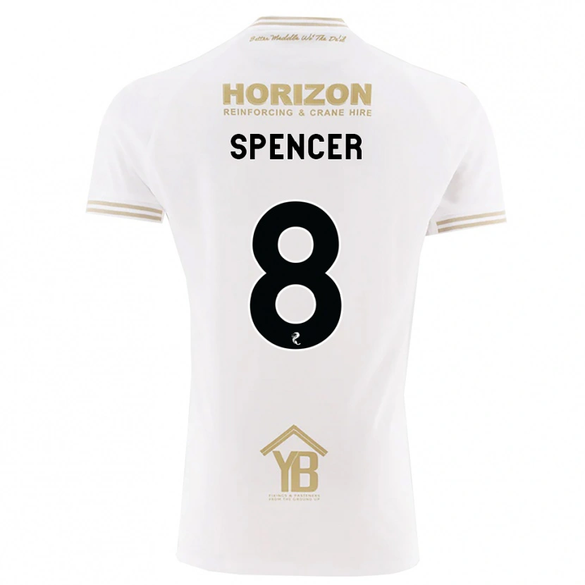 Danxen Herren Brad Spencer #8 Weizen Weiß Auswärtstrikot Trikot 2026/27 T-Shirt Österreich