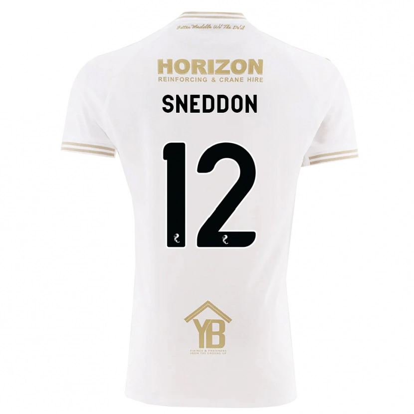 Danxen Herren Jamie Sneddon #12 Weizen Weiß Auswärtstrikot Trikot 2026/27 T-Shirt Österreich