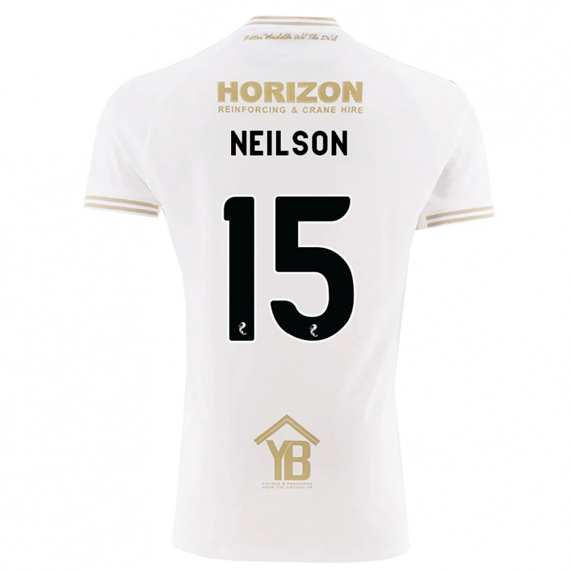 Danxen Herren Lewis Neilson #15 Weizen Weiß Auswärtstrikot Trikot 2026/27 T-Shirt Österreich