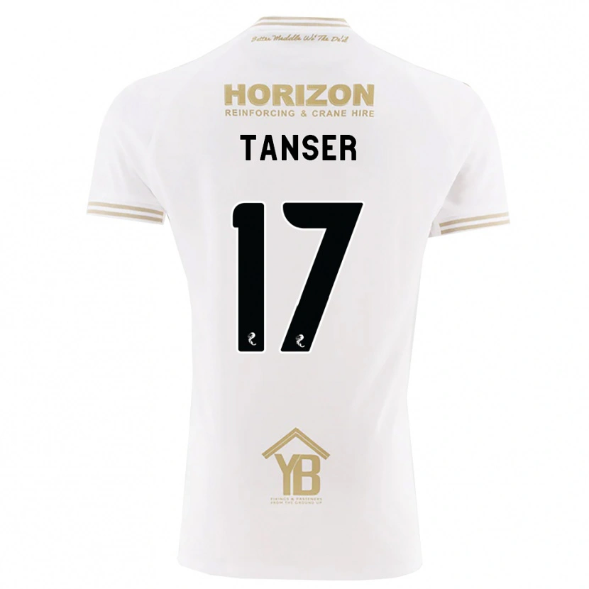Danxen Herren Scott Tanser #17 Weizen Weiß Auswärtstrikot Trikot 2026/27 T-Shirt Österreich