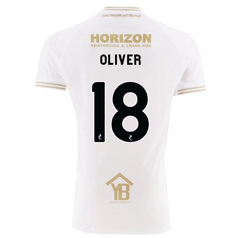 Danxen Herren Gary Oliver #18 Weizen Weiß Auswärtstrikot Trikot 2026/27 T-Shirt Österreich
